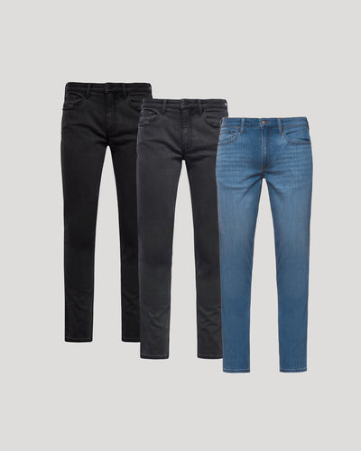 Slim High‑Stretch Jeans