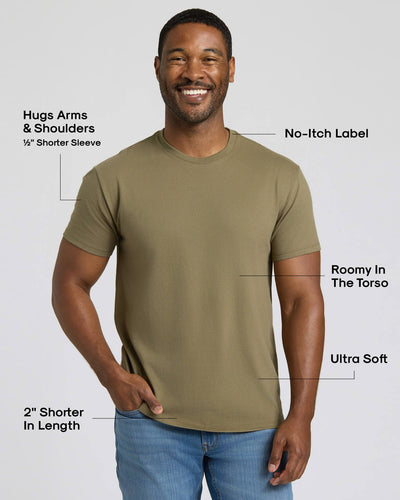 Short Classic Crew Neck