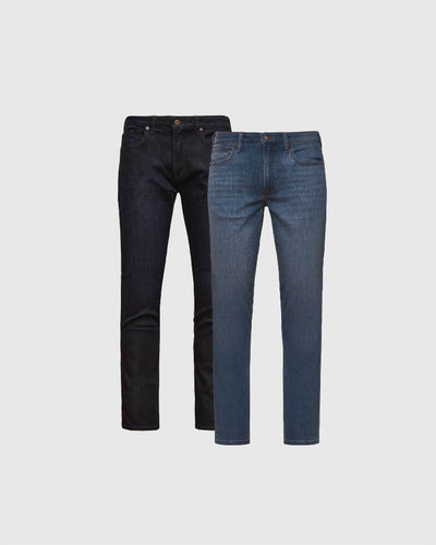 Slim High‑Stretch Jeans