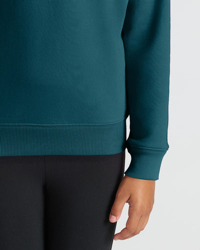 Girls Slouch Pullover Crew