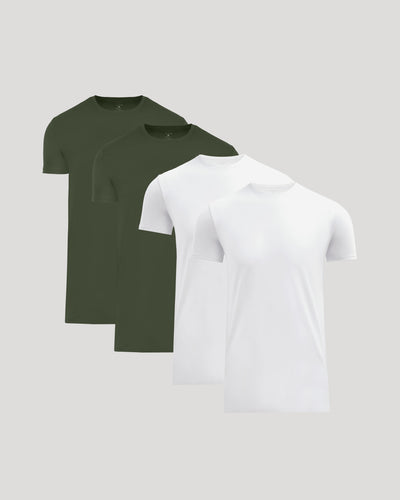 Tall Pima Cotton Blend Crew