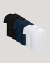 Short Classic Curved Hem Crew 6-Pack