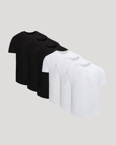 Short Classic Curved Hem Crew