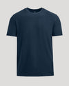 Navy Short Active Crew Neck