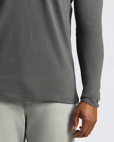 Tall Heavyweight Long Sleeve Pocket Crew