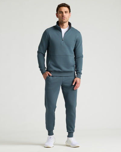 Fleece Quarter Zip Sweatshirt