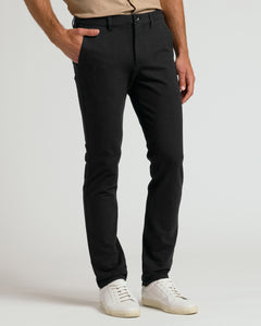 True ClassicBlack & Navy Slim Chino Pants 2-Pack shown with white sneakers.