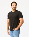 Black & White Short Classic Curved Hem Crew 10-Pack