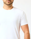 Black & White Short Classic Curved Hem Crew 10-Pack