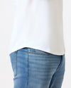Black & White Short Classic Curved Hem Crew 10-Pack