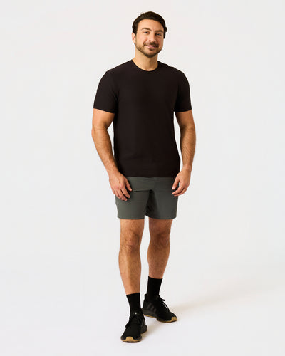 Short Active Crew Neck
