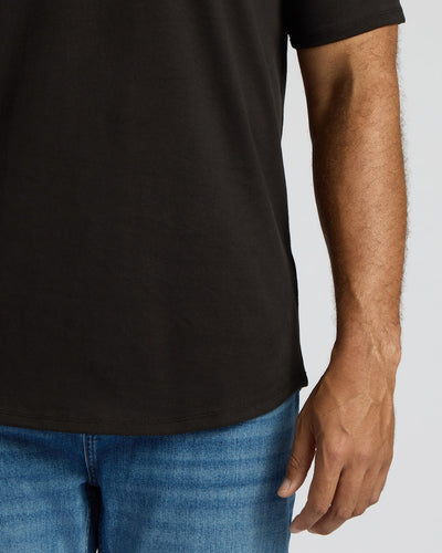 Tall Heavyweight Curved Hem Crew