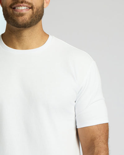 Tall Heavyweight Curved Hem Crew