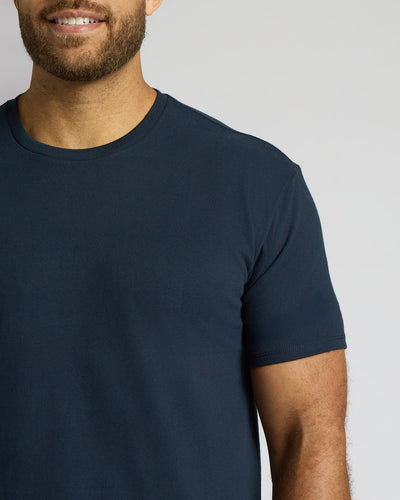 Tall Heavyweight Curved Hem Crew