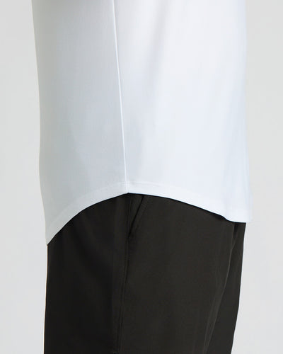 Active Curved Hem Crew