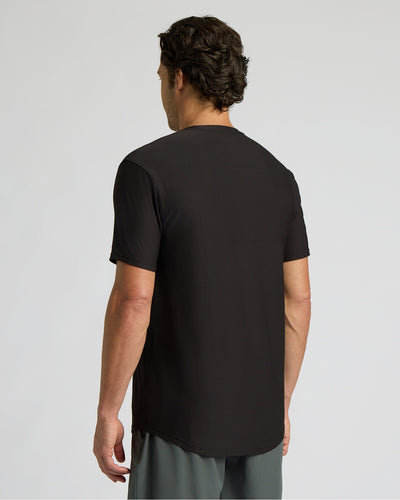 Active Curved Hem Crew