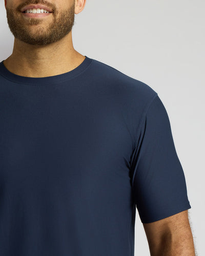Tall Active Curved Hem Crew