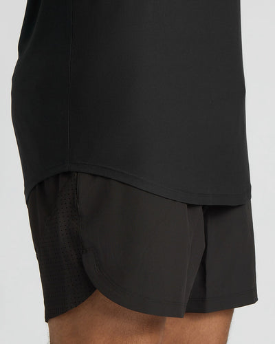Tall Active Curved Hem Crew