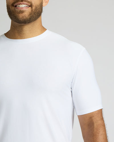 Tall Active Curved Hem Crew
