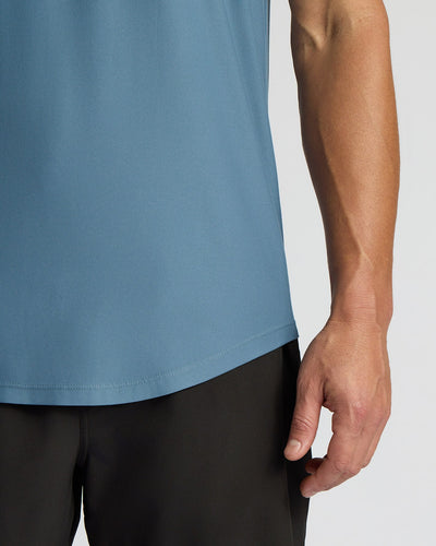 Active Curved Hem Crew