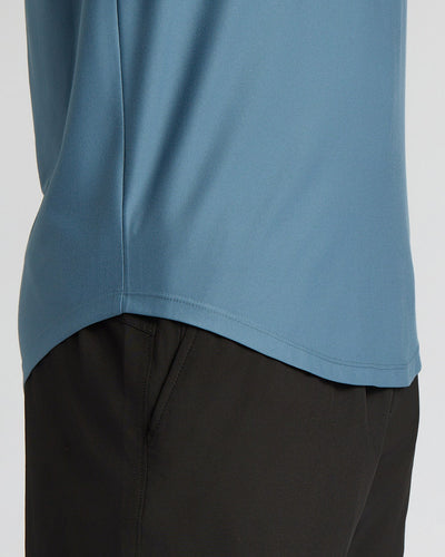 Active Curved Hem Crew