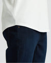 All White Heavyweight Curved Hem Crew 3-Pack