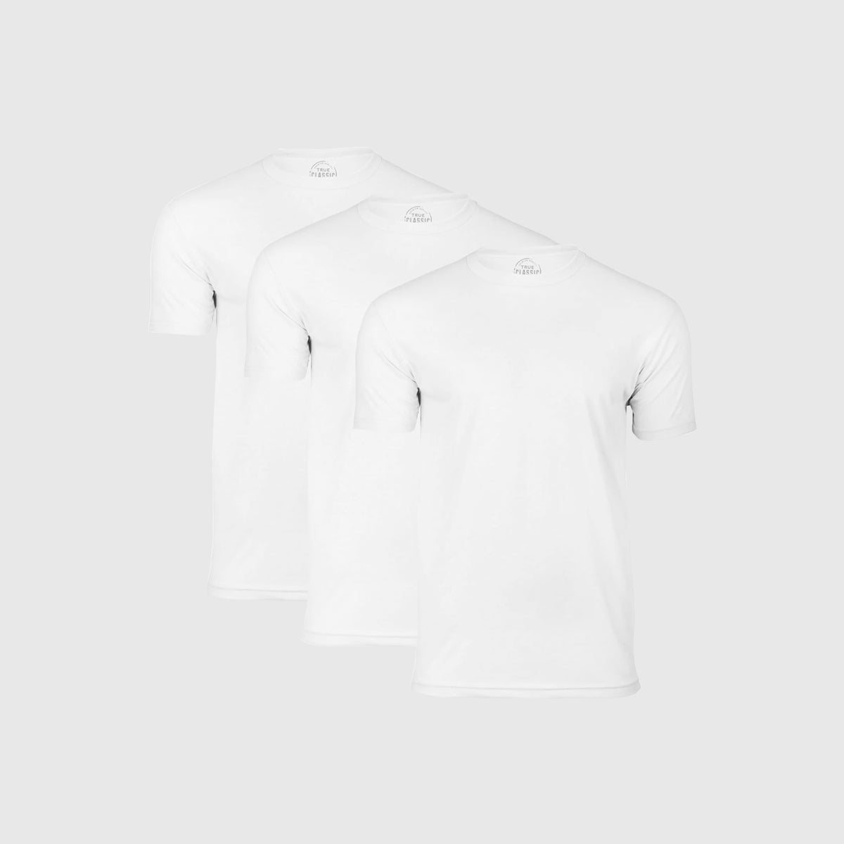 True Classic Men’s Short Sleeve Crew Neck T-Shirt 3-Pack, premium everyday wear.